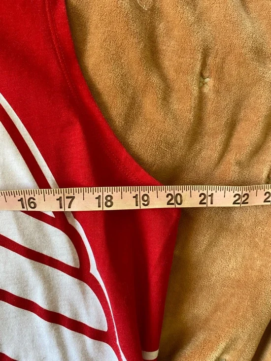 Nike Red and White St. Louis Cardinals Baseball Graphic Tank Top - Picture 8 of 9